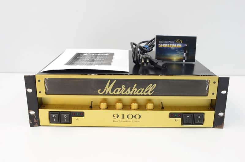 Marshall 9100 Dual MonoBloc Amplifier image 1