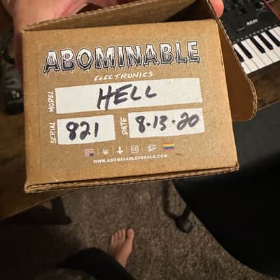 Abominable Electronics Hellmouth Overdrive 2020 - Graphic image 3