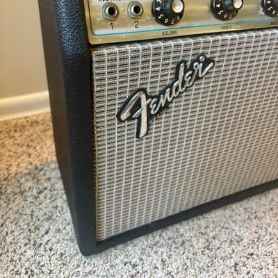 1978 Fender Champ 6-Watt 1x8" Guitar Combo 1970 - 1981 - Silverface image 4