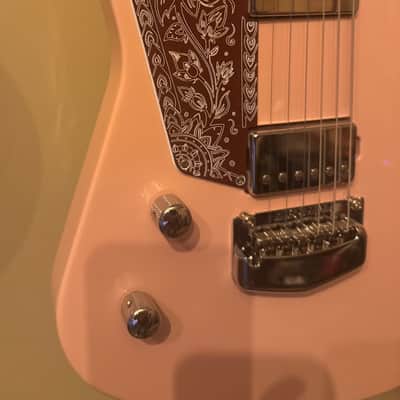 Ernie Ball Music Man Mariposa 2021 - Pueblo Pink Left-Handed image 3