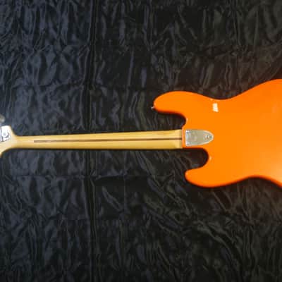 Fender  Jazz Bass 1980 Capri Orange w/ Maple Fretboard image 5