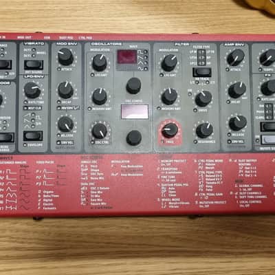 Nord Lead A1R Rackmount Analog Modeling Synthesizer 2014 - 2016 - Red
