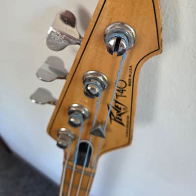 Peavey T-40 with Maple Fretboard 1978 - 1988 - Natural inkl. Original Hardcase image 4