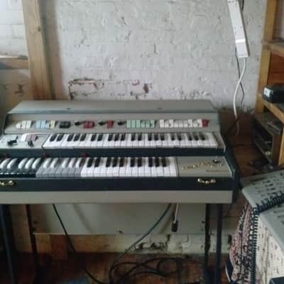 Farfisa Compact Duo with F/AR Power Source/Reverb Unit! image 1