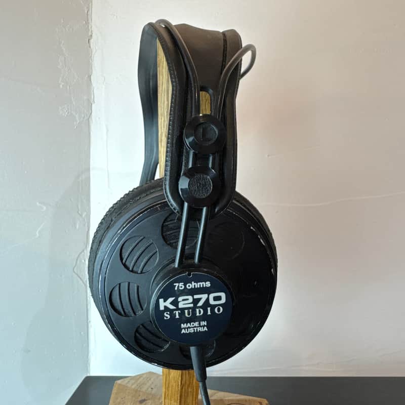 AKG K270 Studio 75 Ohm 1990 - Black image 1