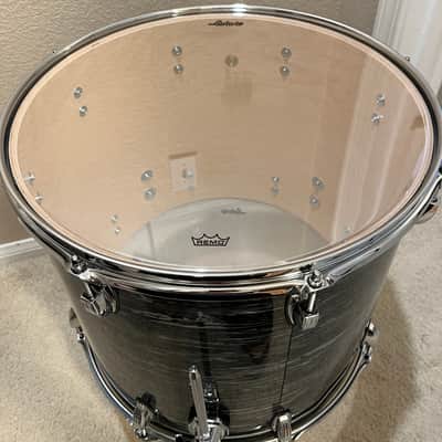 Ludwig Classic Maple 16x18 Floor Tom - Vintage Black Oyster image 4