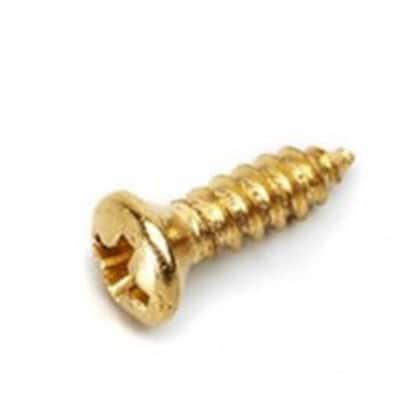 20 Gibson style 2,5 x 10 mm Gold SG pickguard screws image 3