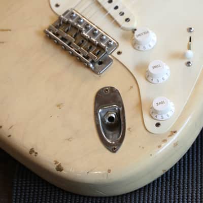 2009 Nash Guitars S-57 with Lollar Pickups Electric Guitar Blonde Factory Relic + OC image 5