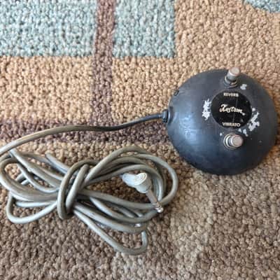 Vintage 1960's Kustom Two-Button (Reverb - Vibrato) Amplifier Footswitch! image 1