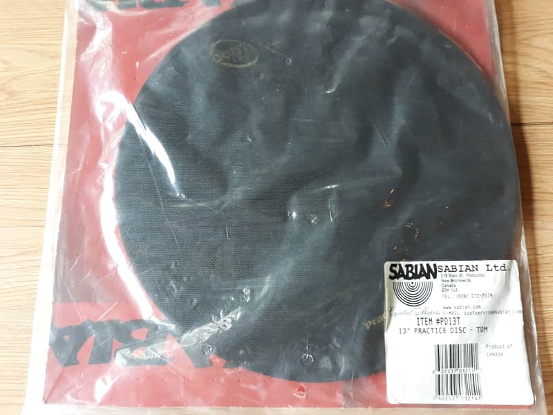 Sabian PD13T Quiet Tone Tom Practice Disc - 13" image 1