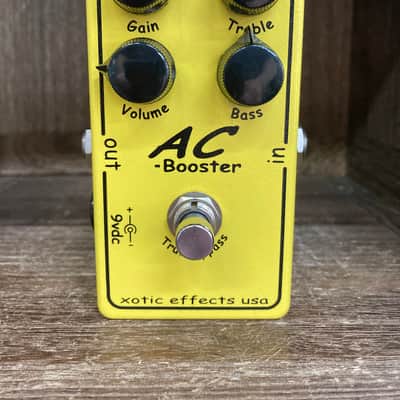 Xotic AC Booster 2007 - 2020 - Yellow image 1