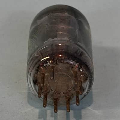 1952 Sylvania 6BC7 Vintage 1950s Black Plate D Getter Tube! T434 image 5