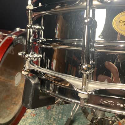 Pearl - 5x14" STH1450S SensiTone Custom Alloy Tube Lug Steel Snare Drum 2000s image 4
