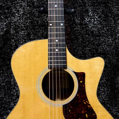 Eastman AC122-1CE-DLX Gloss Solid Acoustic Electric Grand Auditorium Guitar with Gig Bag image 3