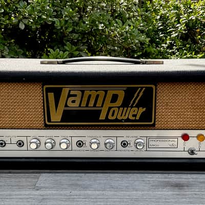 VINTAGE VAMP "VAMPOWER" MK III "AUDIO-PACK" 100 WATT - ALL ORIGINAL - EARLY 70'S - RARE - MADE IN UK image 1