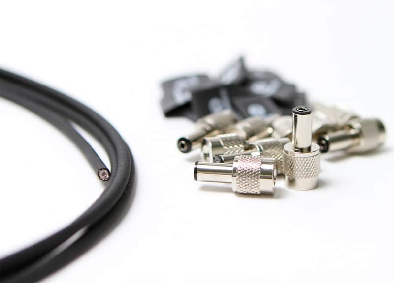 3 Monkeys Solderless DC Pedalboard Kit - 6 Plugs + 1.8mt Cable image 1