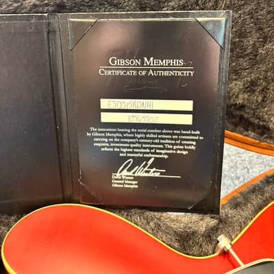 Gibson Memphis ES-335 Block 2015 - Satin Faded Cherry image 13