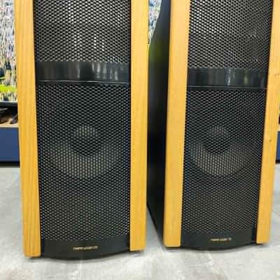 Martin Logan Aerius I 20-400W Hybrid Electrostatic Loundspeakers System 1996-2000 - Black & Natural image 2