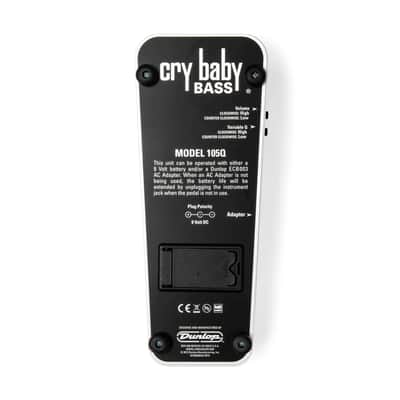 Used Dunlop Crybaby 105Q Wah Bass Guitar Effects Pedal image 5