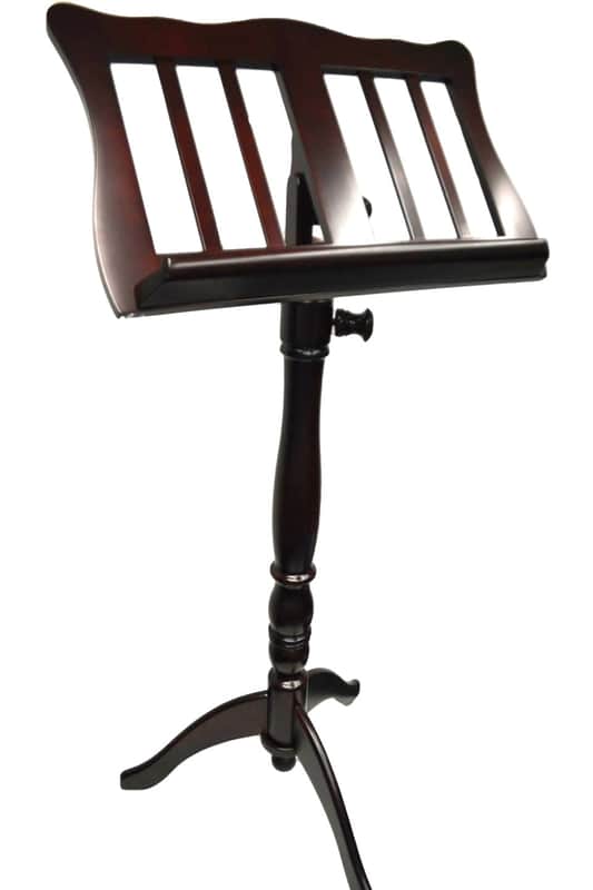 Frederick Music Stand – English Tutor Mahogany image 1
