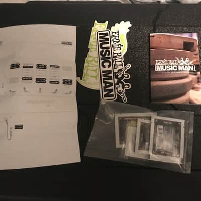Ernie Ball Music Man BFR Axis Super Sport one off Ball Family Reserve Black Burst image 11