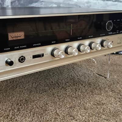 Sansui Vintage Sansui 350A stereo receiver 1976 - Black image 4