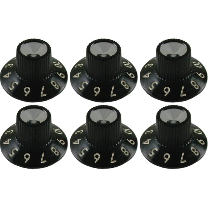 Fender 099-9093-000 Skirted Amp Knobs (6-Pack) image 2