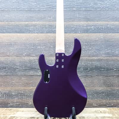 ESP LTD AP-204 Dark Metallic Purple ESP Designed Pickups 4-String Electric Bass image 3