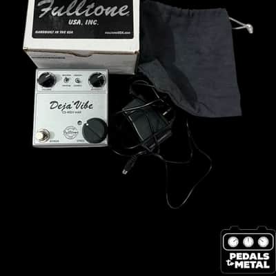 Fulltone CS-MDV MkII Custom Shop Mini Deja Vibe MkII 2010s - Silver - X18252 image 1