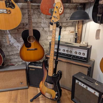 Fender Precision Bass with Maple Fretboard 1977 - Sunburst image 4