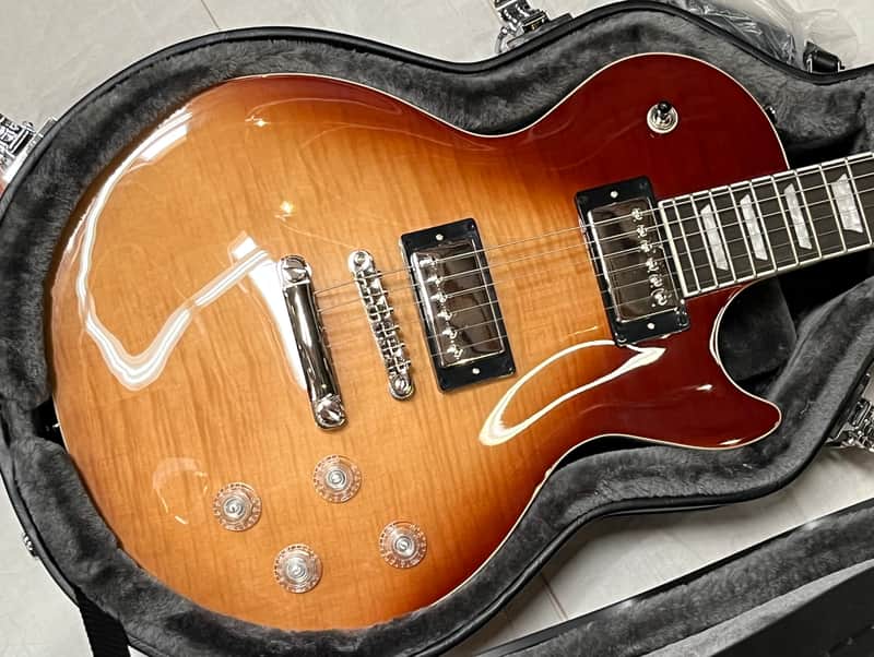 Epiphone Les Paul Modern Figured Caffe Latte Fade w/ Hard Case New Unplayed Auth Dlr 7lb13oz #8300 image 1