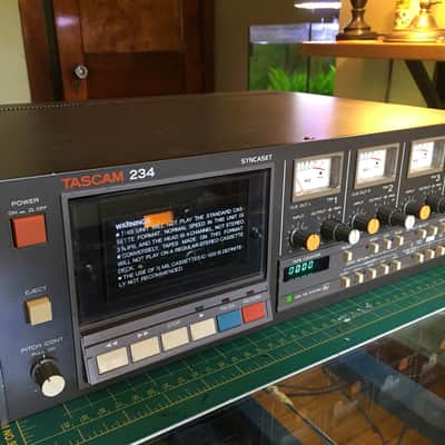 TASCAM 234 Syncaset Brown image 5