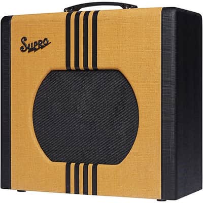 Supro  Delta King 12 15W 1x12 Tube Guitar Amp 2025 -  Tweed and Black image 4