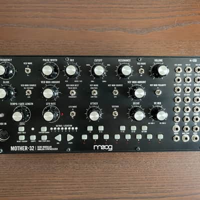 Moog Mother-32 Tabletop / Eurorack Semi-Modular Synthesizer 2015 - Present - Black image 2