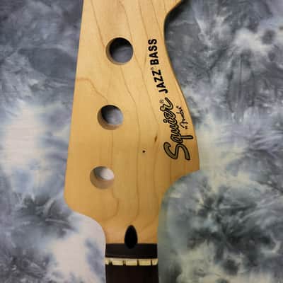 2003 Fender Squire Standard Series Jazz Bass Guitar Neck Modded Fretless Broken Truss Rod Luthier Parts image 4