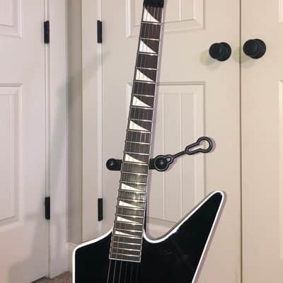 Custom Built  Explorer Guitar Jackson Neck Fishman Classic Gotoh Black image 7