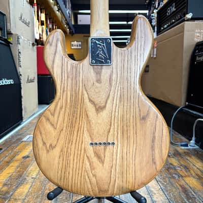 Peavey USA T-60 Solid Body Electric Guitar 1980 Natural Ash image 3