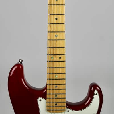 Fender American Deluxe Fat Stratocaster - Crimson Red Transparent 2000 w/OHSC (101102738) image 5