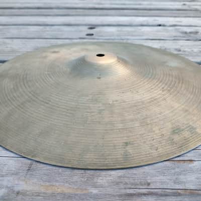 1970s 14" Zildjian New Beat Hi Hat - Bottom Cymbal Only image 4