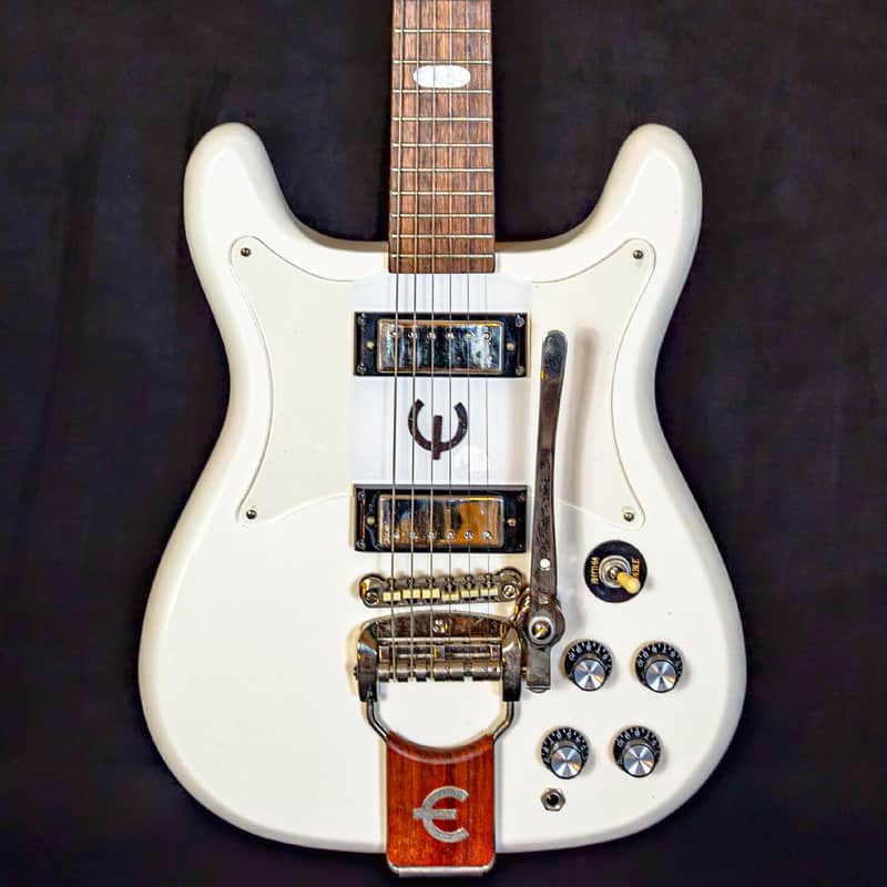 Epiphone Crestwood Custom Tremotone 2021 - Polaris White image 1
