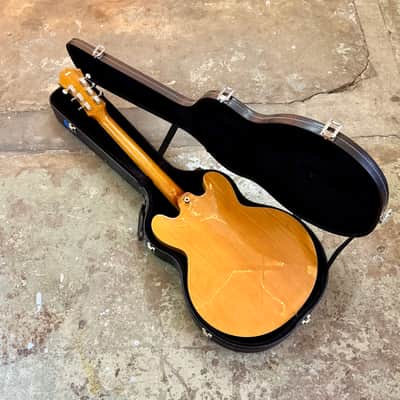 MIK Epiphone  Casino  2004 - Natural peerless Korea original OX image 9
