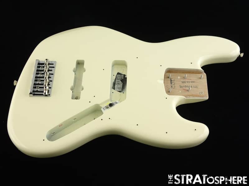 Fender American Professional II Jazz Bass V 5 String BODY HARDWARE Olympic White image 1
