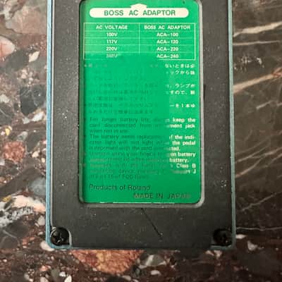 Boss CE-3 Chorus (Green Label) 1988 - 1992 - Blue image 4