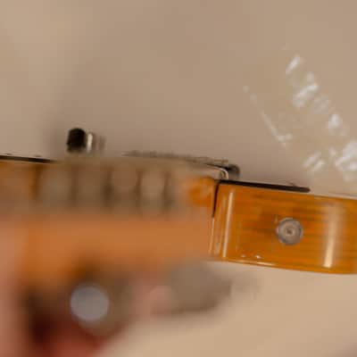 Rare Samick Mini Telecaster 1980S Natural finish image 6