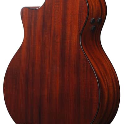 Ibanez AE410-LGS Platinum Collection Acoustic Guitar 6 String - Natural Low Gloss + Case image 8