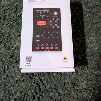 Behringer 2600-VCO Eurorack Module - Black image 1