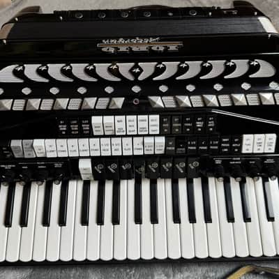 Iorio S-3 Accordion Accorgan Made in Italy w/ Original Case, Manuals & Electronics image 16