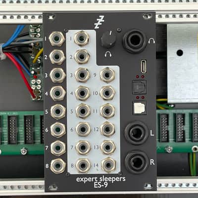 Expert Sleepers ES-9 USB Interface Eurorack Synth Module 2020 - Present - Black image 1