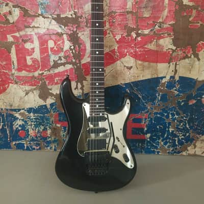 valley arts custom pro USA black beauty mirror gold pre samick 1992 signed image 4