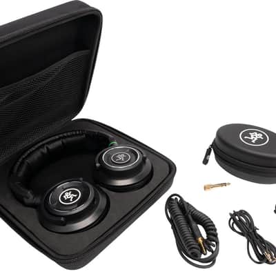 Mackie MC-350 Professional Closed-back Studio Headphones | 50mm Transducer | Padded Headband | Travel Case image 2